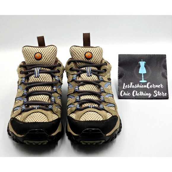 Merrell Women's Dusty Olive Moab 3 Performance Hiking Shoe Vibram Sole Sz 7 2293 - Picture 9 of 16